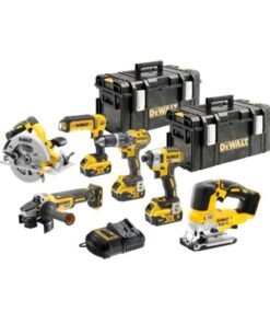 DEWALT 18V XR Cordless Brushless 6 Piece Power Tool Kit