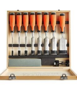 VonHaus Chisel Set - 10pcs Woodworking Tools Set - Wood Carving Tools