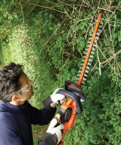 toptopdealcouk-36v-cordless-20ah-55cm-hedge-trimmer-with-sawblade