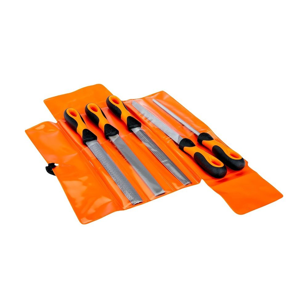 Bahco 1-477-08-2-2 Engineers File Set, 200mm Length, 5 Pieces