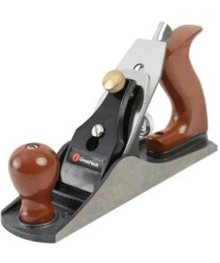 GreatNeck C4 Bench Jack Plane (9 Inch), 2 Inch Cutter, Adjustable Blade, Cast Iron Body, Quality Plastic Ergonomic Handles