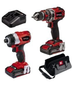 Einhell Power X-Change 18V Cordless Drill and Impact Driver Set