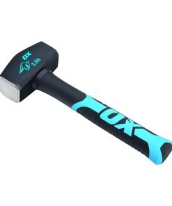 OX Club Hammer - Sledgehammer with Fibreglass Handle - Forged and Induction Hardened Hammerhead - 2.5 lb / 1.1 kg