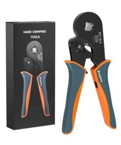 Preciva 0.08-16mm² Ferrule Crimping Tool AWG 28-5 Crimping Tools with Upgrade Springs