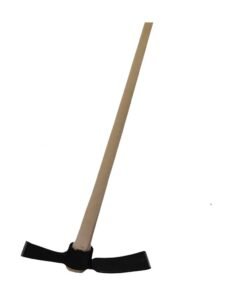Srendi® Heavy Duty Mattock - 5lb Head and 36” Solid Wooden Handle